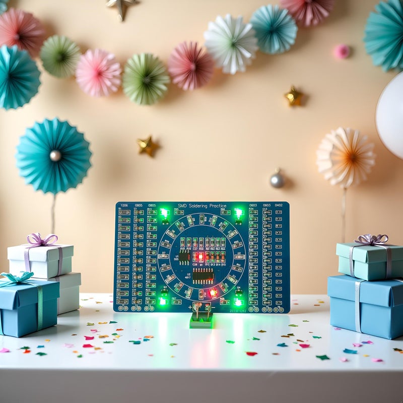 Gikfun Soldering Practice DIY Kit, SMD SMT Welding Practice Soldering Skill Training Board EK7026 - Image 2